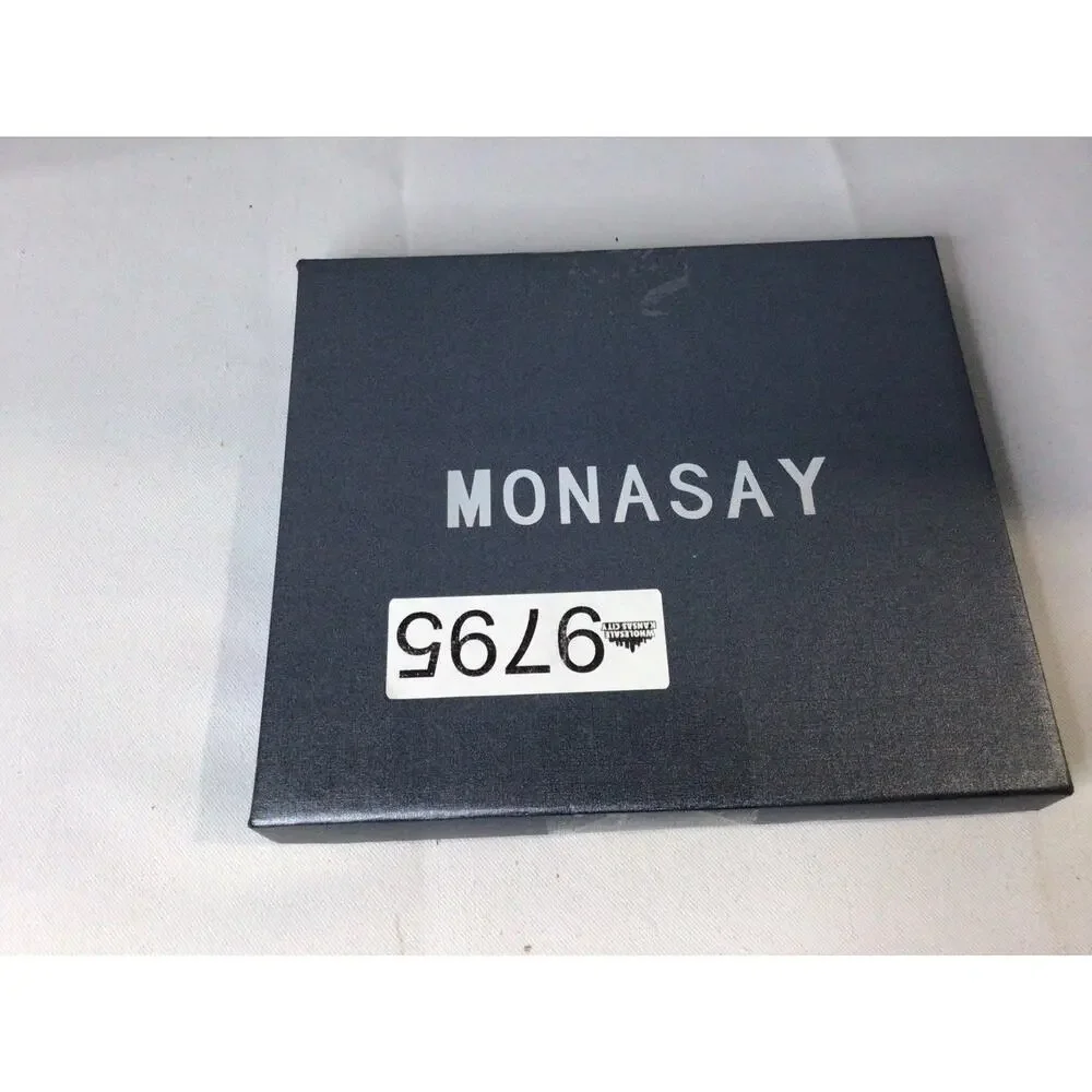 MONASAY Wallet Case Compatible for Galaxy S21 Black, Screen Protector Included
